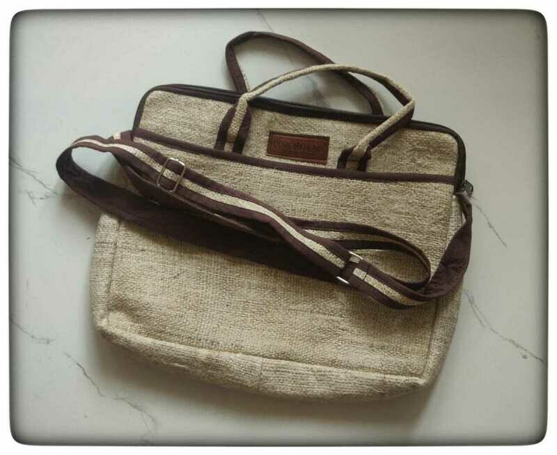 100% Hemp Laptop Bag (Brand : Core Hemp)