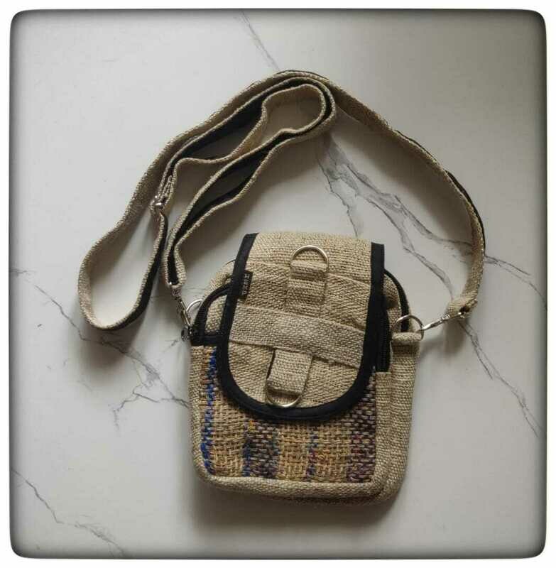 100% HEMP Side Bag