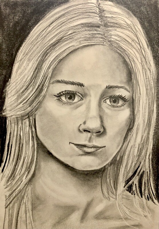 Beginner’s Portrait  in Pencil