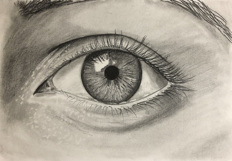 Drawing a Human Eye