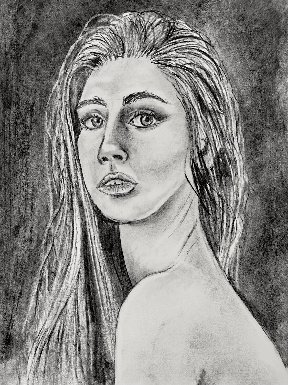 Portrait in Charcoal