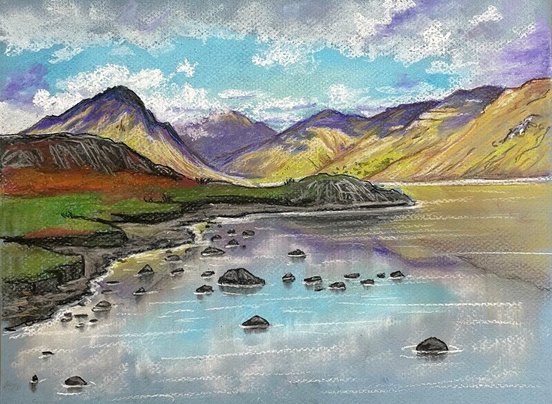 Lake District and Reflections in Pastels
