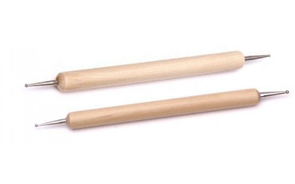 Frisk Double Ball Burnisher and Embosser Set of 2