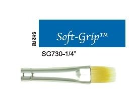 Royal SOft Grip Gold Taklon COmb Brush