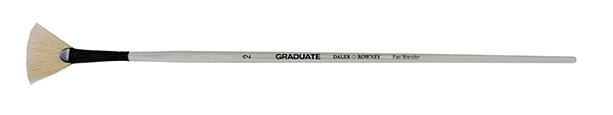 Daler Rowney Graduate Hog Bristle Fan Brush Size 2