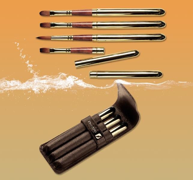Proarte Retractable Brush Set