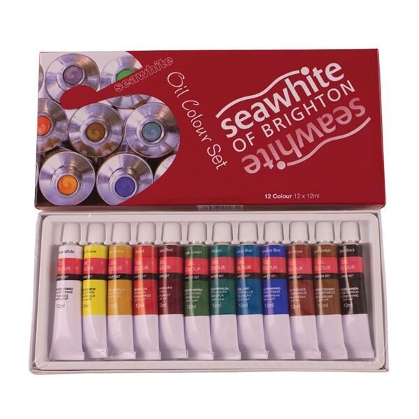 Oil Paint Set, 12 x 12ml