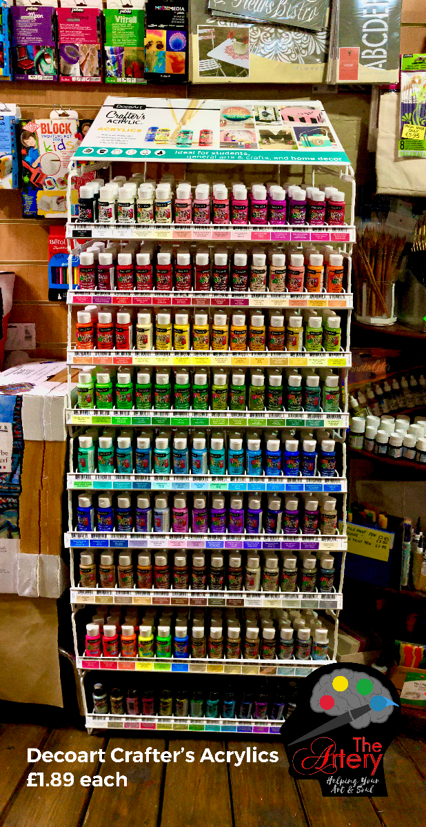 Deco Art Crafters Acrylics 59ml / 2fl oz pots