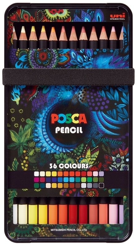 POSCA KPE-200 COLOUR PENCIL SETS