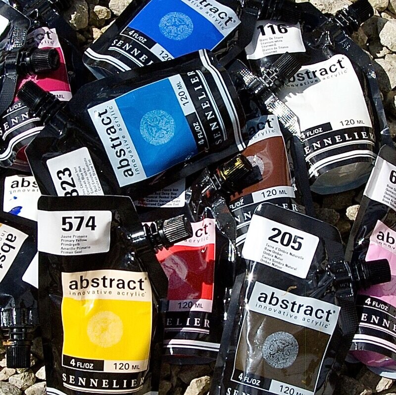 Sennelier Abstract Acrylic Paint - 120ml pouches