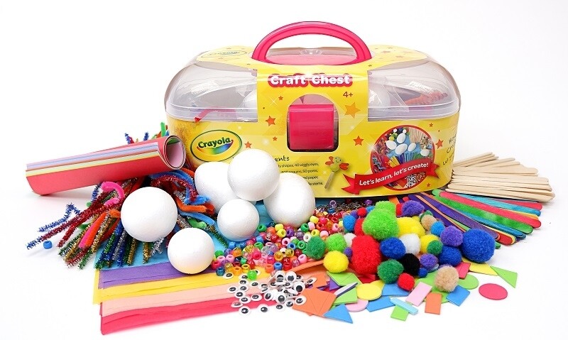 CRAYOLA LARGE CRAFT CHEST