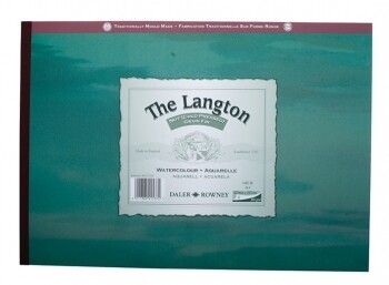 Langton Gummed Watercolur Pad 300gsm NOT Surface