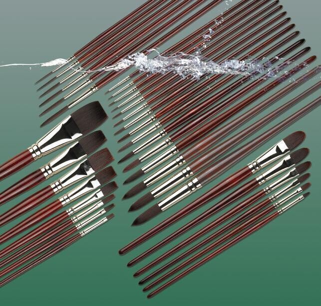 Proarte Series 205 Acrylix FIlbert Brushes