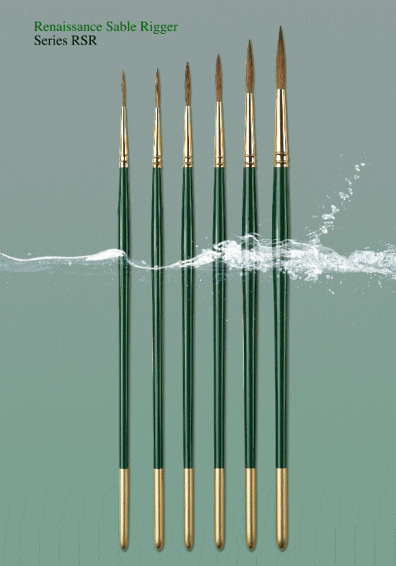Proarte Series RS Rigger Brushes