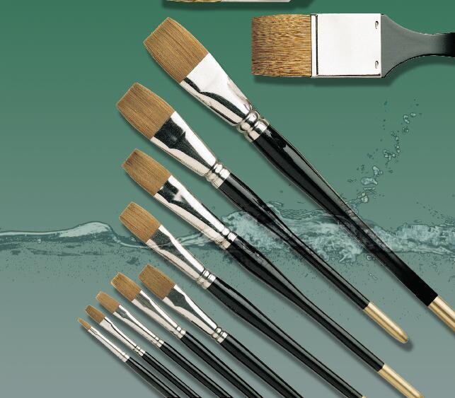 Proarte Series 106 One Stroke Flat Prolene Brushes