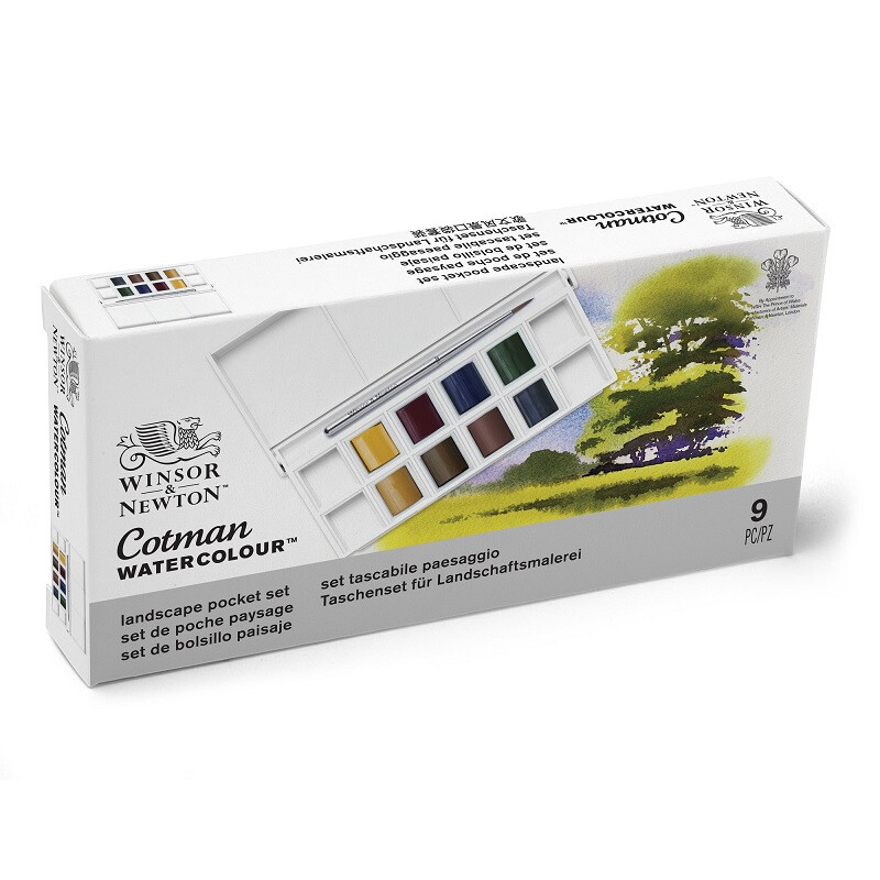 WN COTMAN LANDSCAPE POCKET SET