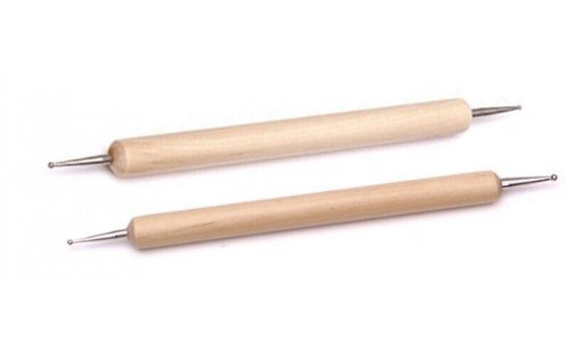Frisk Double Ball Burnisher and Embosser Set of 2