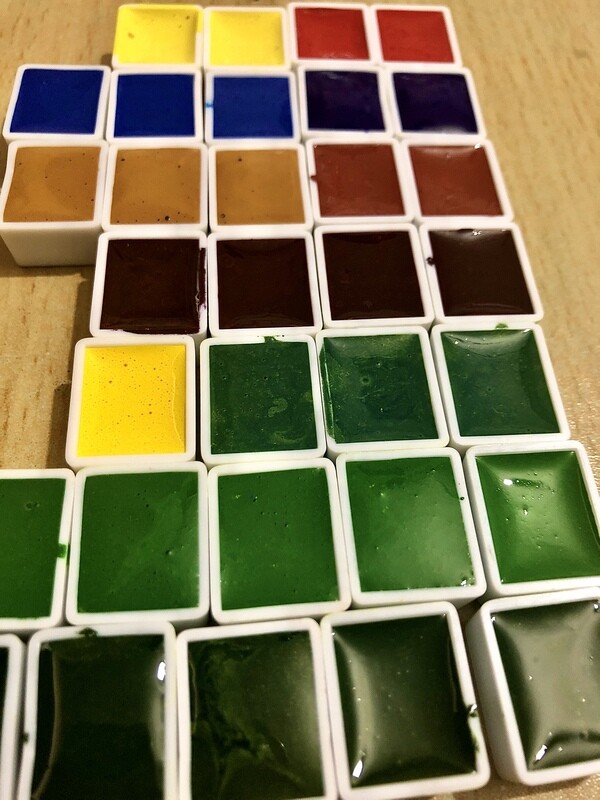 Barry&#39;s Paintbox - Handmade Watercolour Paints