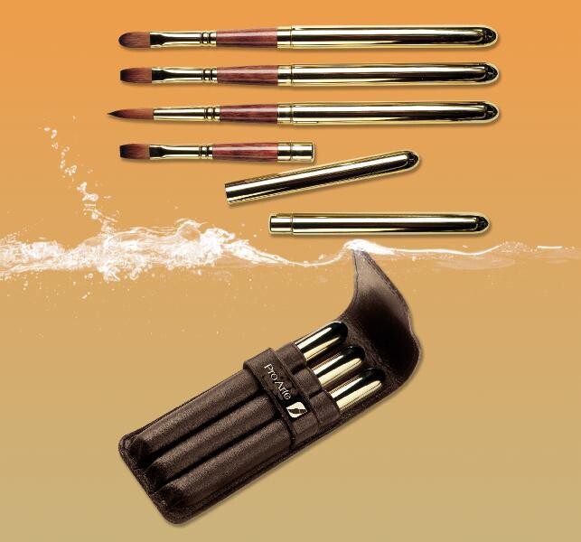 Proarte Retractable Brush Set