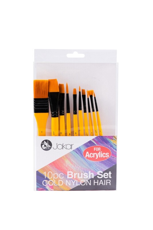 Jakar 10 Piece Brush Set