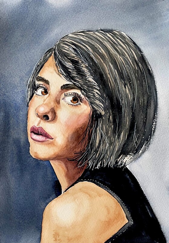 A Portrait in Watercolour