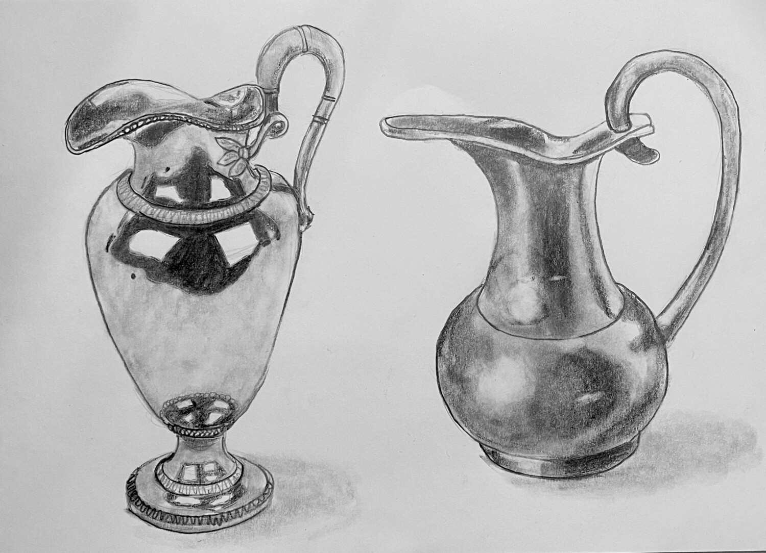 Skill Builder: Metallic Objects in Pencil
