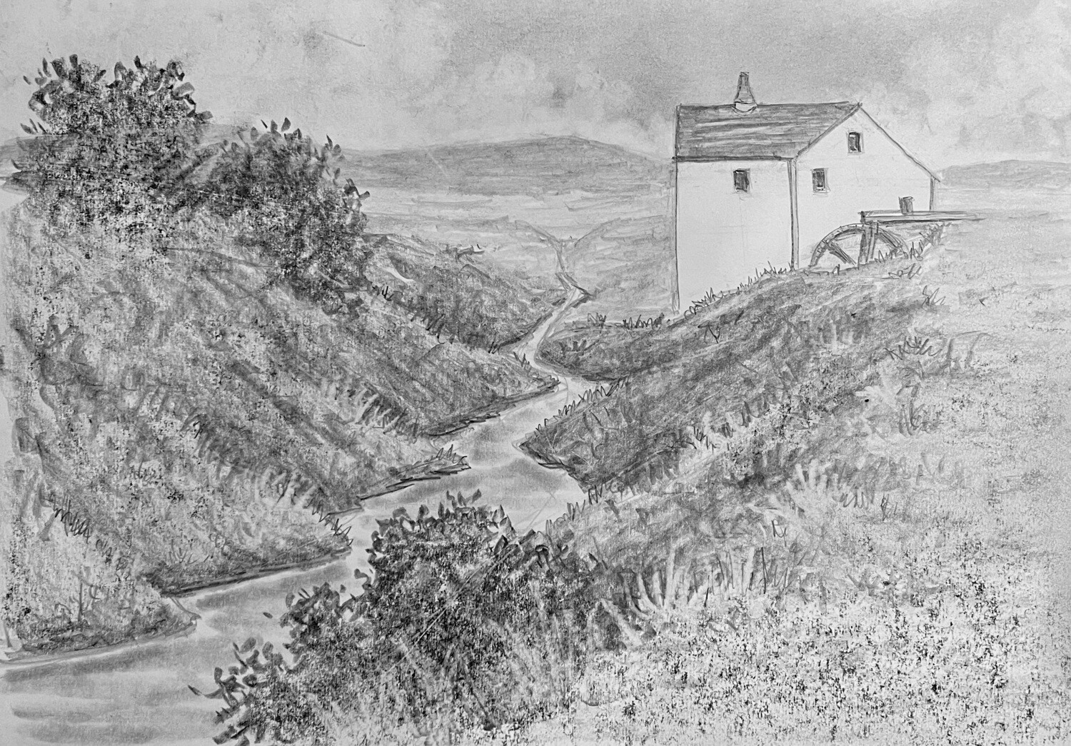 Tangy Mill in Pencil