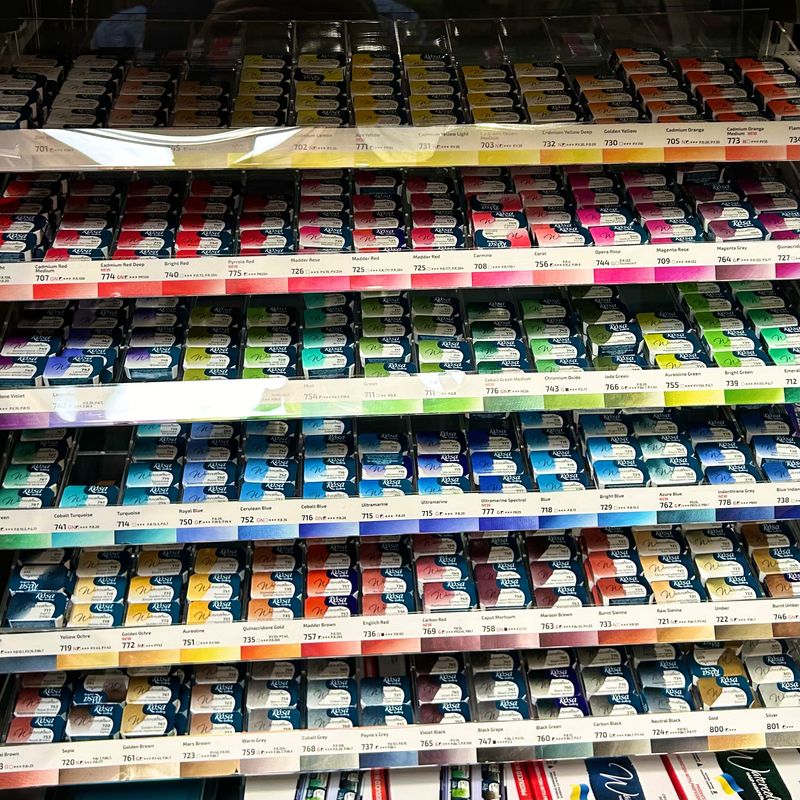 Rosa Ukranian Professional Watercolour Full Pans