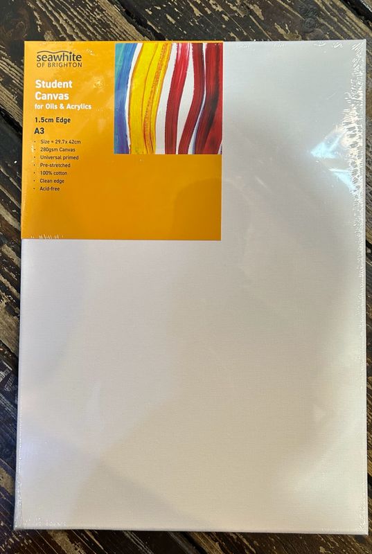 Seawhite Student Canvas A3 (1.5cm Deep)