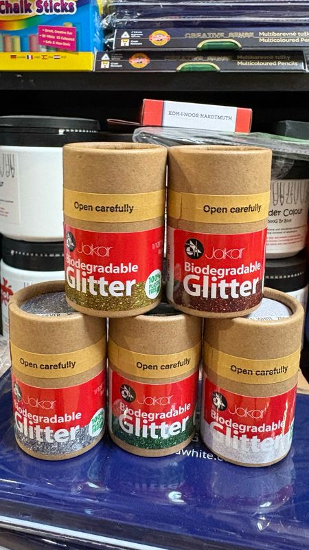 Biodegradable Glitter 20g Cardboard Tubs