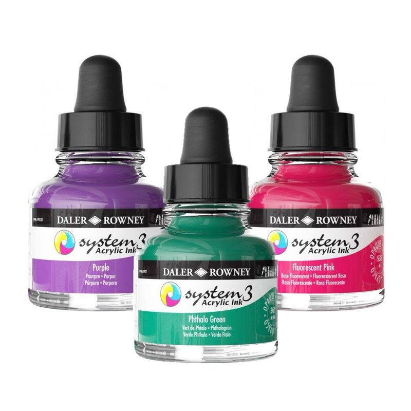 System3 Acrylic Inks 29.5ml