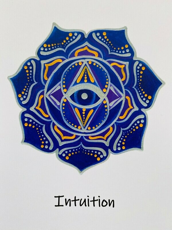 ENERGY GREETING CARD (THIRD EYE)