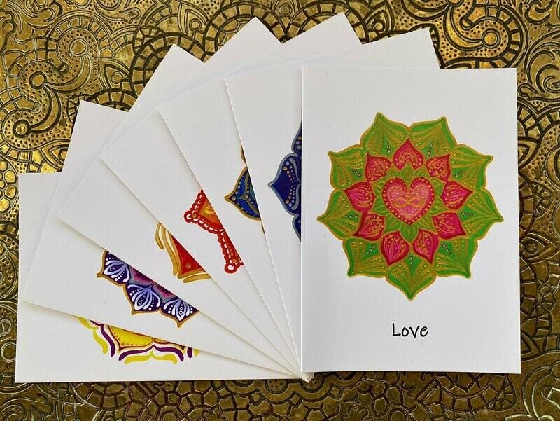 ENERGY GREETING CARDS (PACK OF 7)