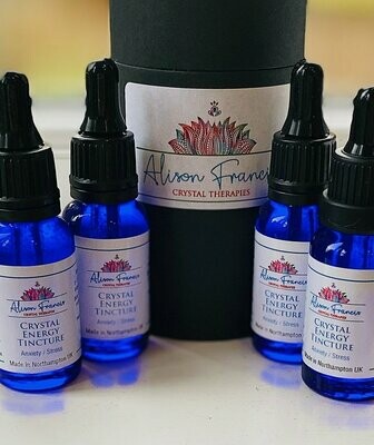 ​Alison Francis Crystal Therapy Anxiety Tincture 50ml