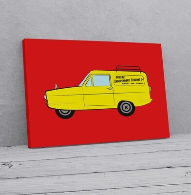 Personalised Only Fools &amp; Horses Style Van  Print / Canvas / Framed / Greetings Card / Coaster