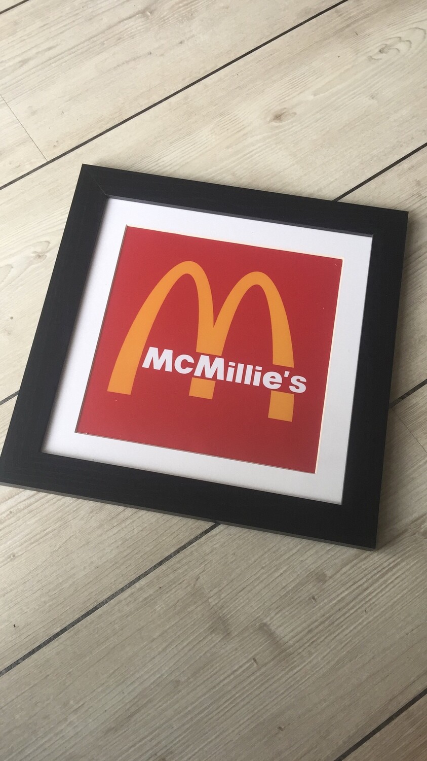 Golden Arches Personalised Print