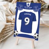 Football Themed Table Names / Numbers