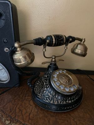 Victorian Reproduction Rotary Dial Working Telephone Victorian Reproduction Rotary Dial Working Telephone
