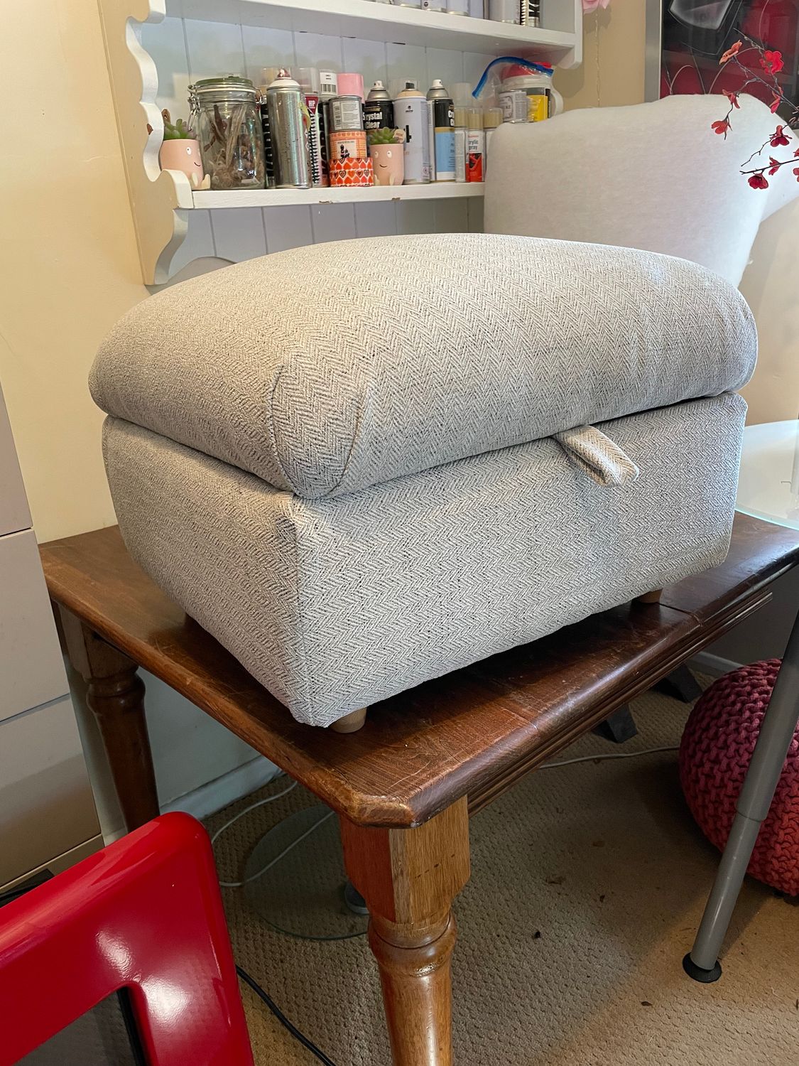 Ottoman / Blanket Box Upholstery