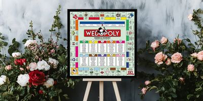 Monopoly Themed Table Plan, Table Numbers and Place Cards Monopoly Themed Table Plan, Table Numbers and Place Cards