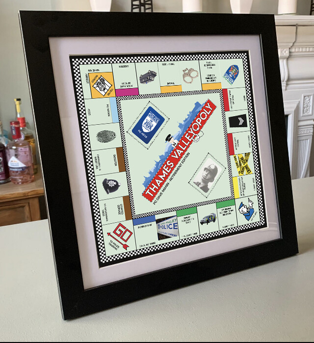 POLICEOPOLY. Personalised Police Retirement Gift (all constabularies available)