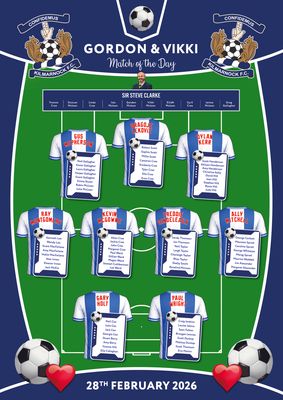 Football Themed Seating Plan – Customised with Your Favourite Team Football Themed Seating Plan – Customised with Your Favourite Team