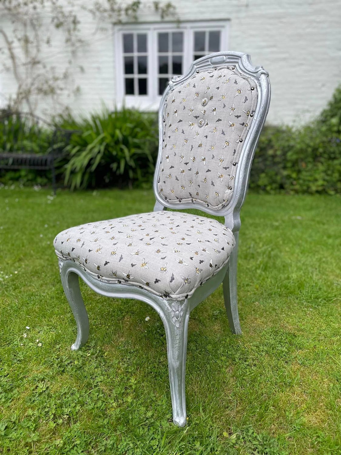Upholstered Bee chair
