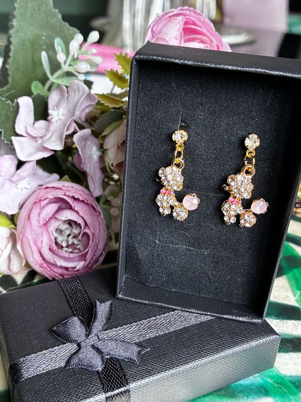 Dainty Poodle Earrings Dainty Poodle Earrings