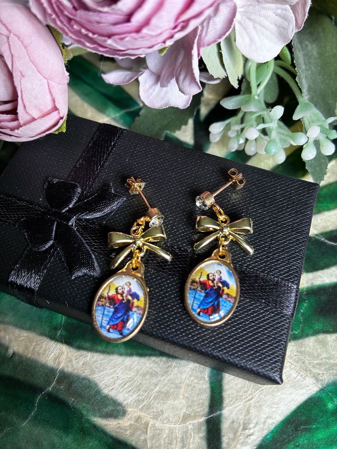 St. Christopher Earrings