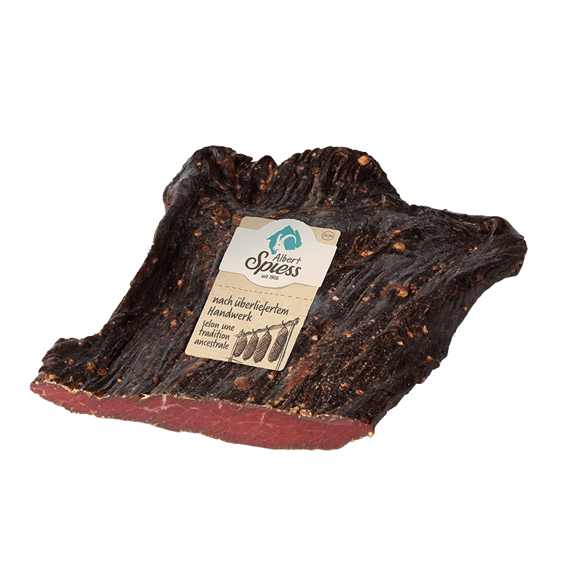 Schierscher Hausmacher Trockenfleisch ½, 100 - 250g, hergestellt aus Schweizer Rindfleisch 100g  CHF 6.90