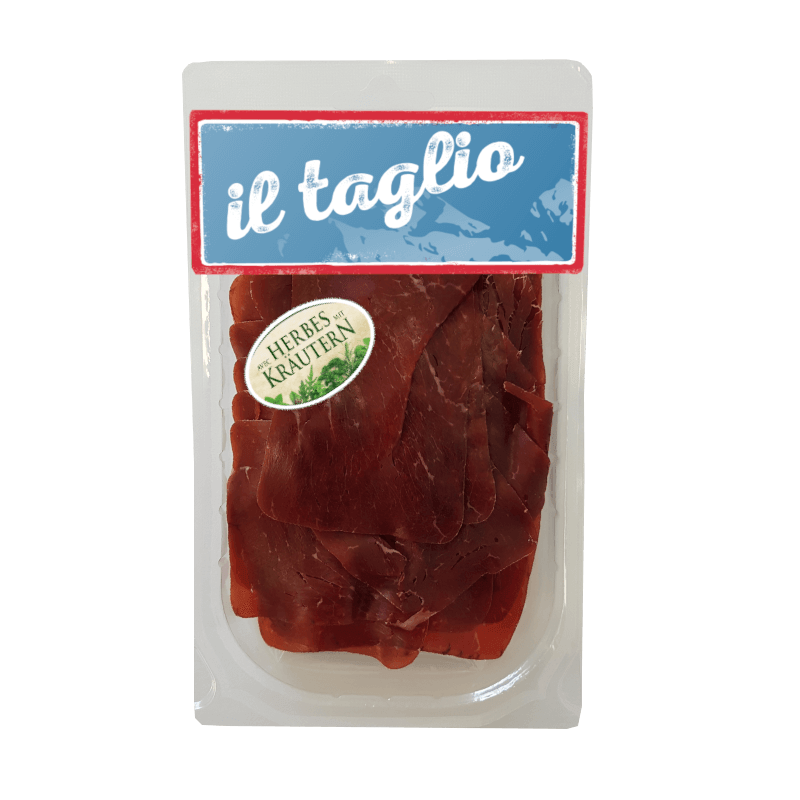 Trockenfleisch Anschnitte mit Kräuter Midi 190g - 240g | 100g / CHF 3.40