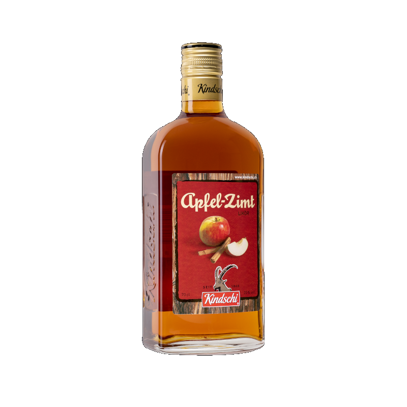 Kindschi, liqueur de pomme-cannelle, 70 cl