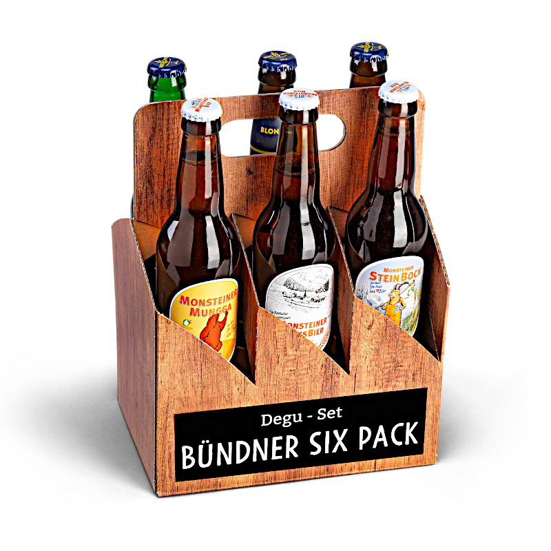 Dégustation "six-pack des Grisons"