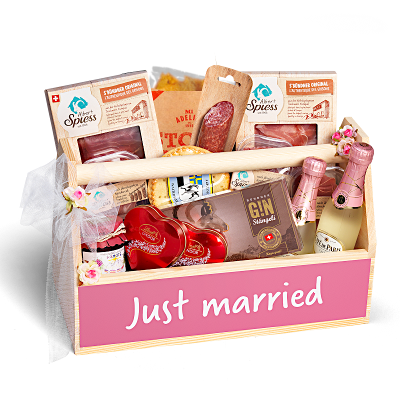 Geschenkkorb Hochzeit